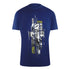 Cavalli Class Txt60E Jd060 04551 Iris Blue T-Shirt Mens M